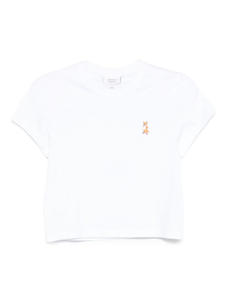 Maison Kitsuné Lady Fox Baby top with embroidery