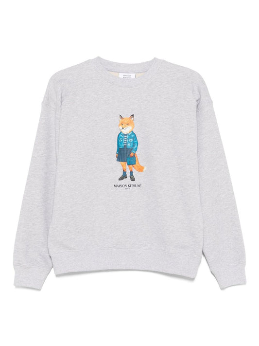 Maison Kitsuné Dressed Fox print sweatshirt