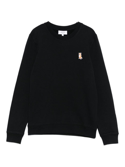Maison Kitsuné Sweatshirt with fox embroidery