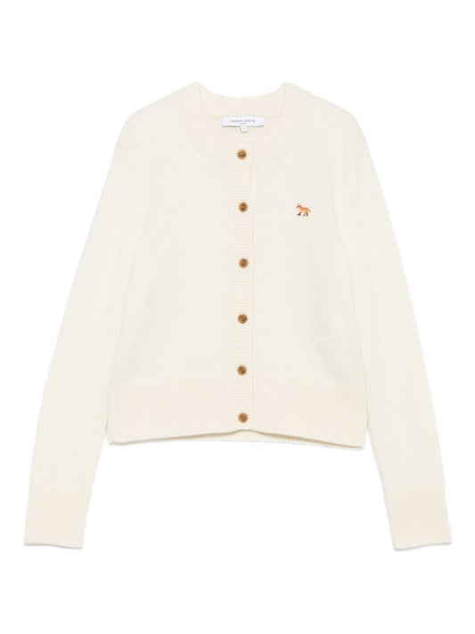 Maison Kitsuné Cardigan with embroidery