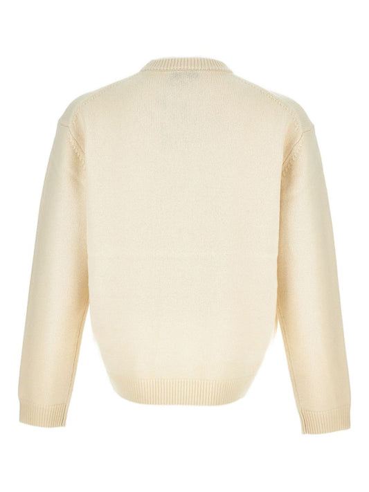 Maison Kitsuné Fox Head-intarsia sweater