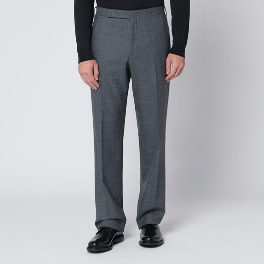Lardini Grey wool trousers