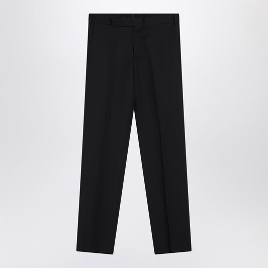Lardini Navy blue wool pants