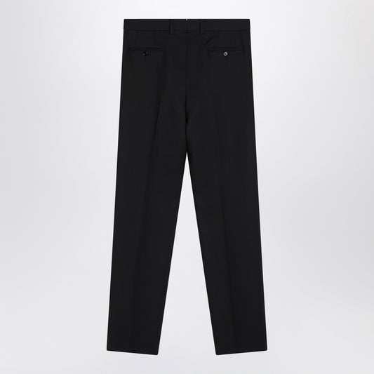 Lardini Navy blue wool pants