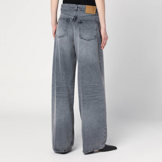HAIKURE Grey washed effect Bethany jeans
