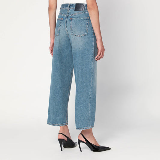 HAIKURE Light blue washed effect jeans