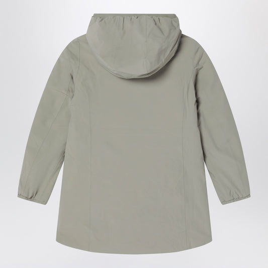 K-Way Denise Warm reversible jacket green/gardenia white