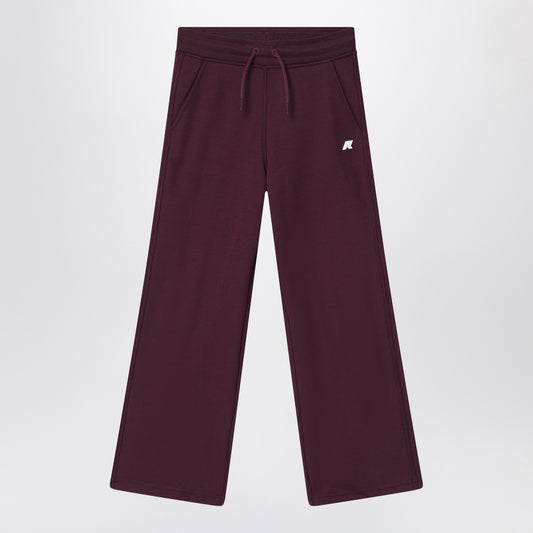 K-Way Gin purple sports trousers
