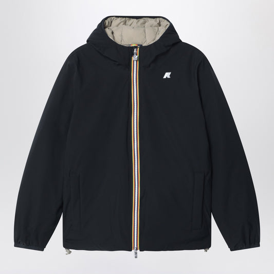 K-Way Reversible Jack jacket in black/green