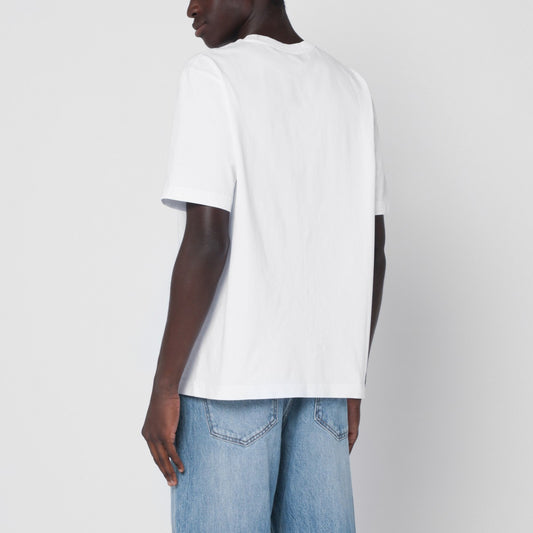 Maison Kitsuné White cotton T-shirt