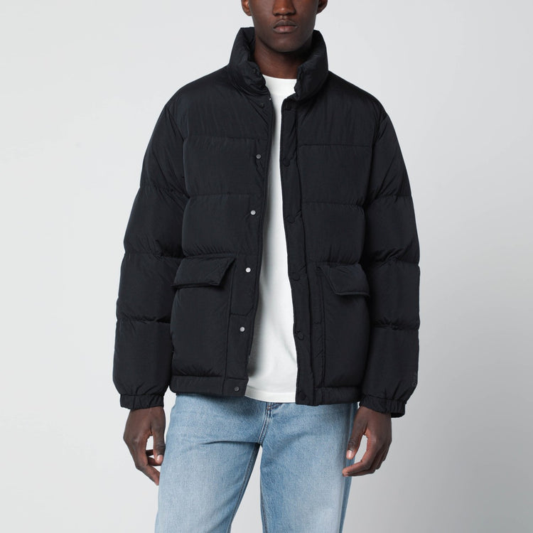 Maison Kitsuné Black nylon down jacket