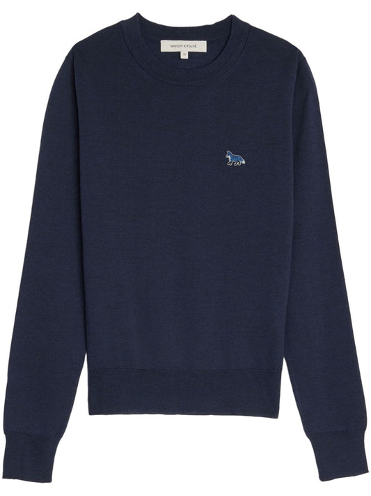Maison Kitsuné W Baby Fox Patch Regular Jumper
