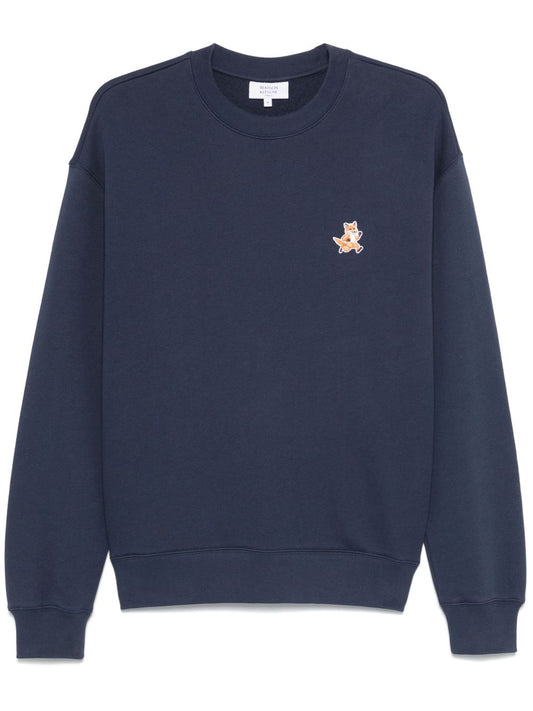 Maison Kitsuné Maison Kitsune fox-motif cotton sweatshirt