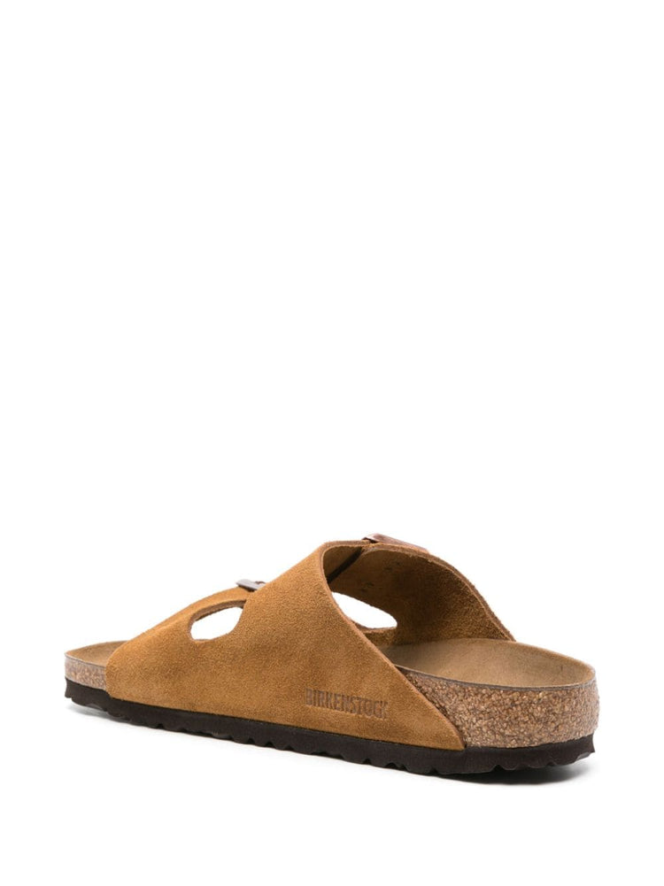 Birkenstock Arizona suede slides