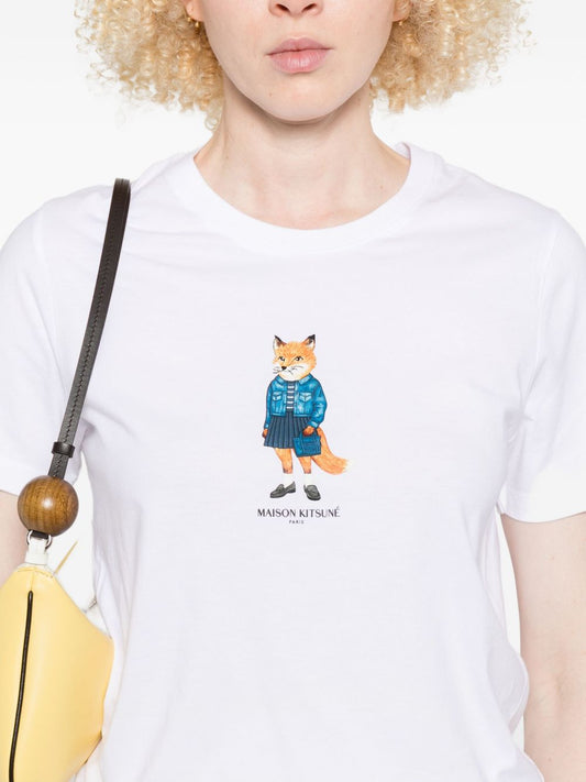 Maison Kitsuné MAISON KITSUNE' T-shirts and Polos White