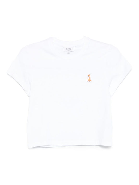 Maison Kitsuné Lady Fox Baby top with embroidery