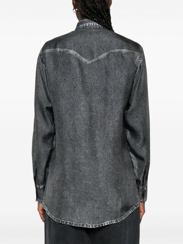 Pierre Louis Mascia Shirts Grey