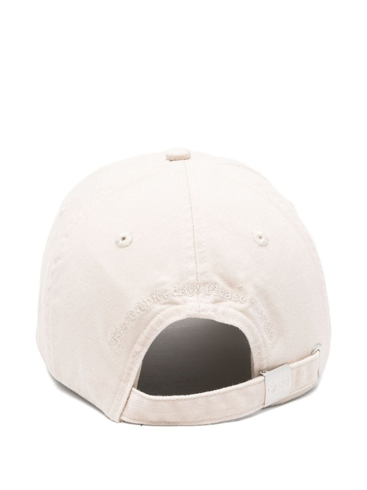 GANNI Hats Beige