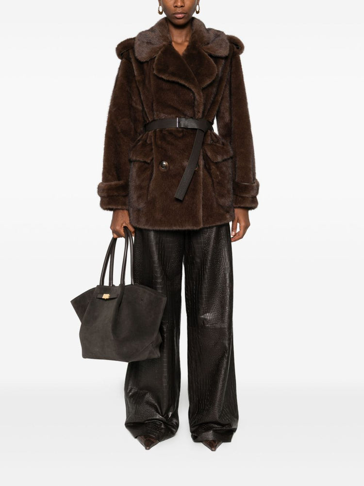 Parosh Coats Brown