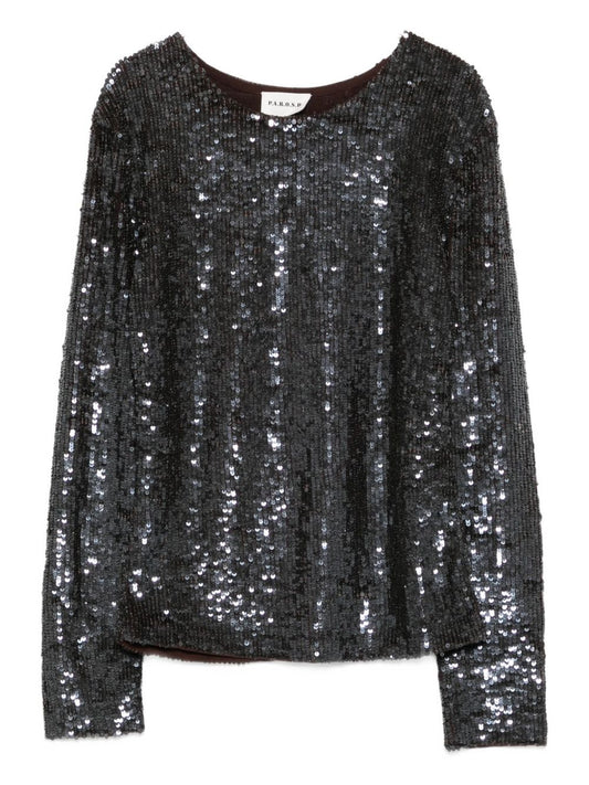 Parosh Top Brown