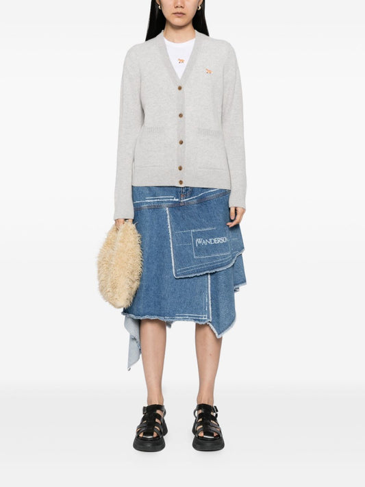 Maison Kitsuné Baby Fox Patch cardigan