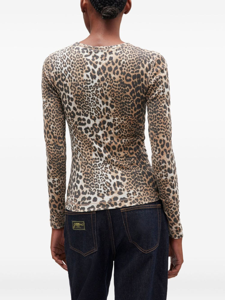 GANNI Sweaters Brown