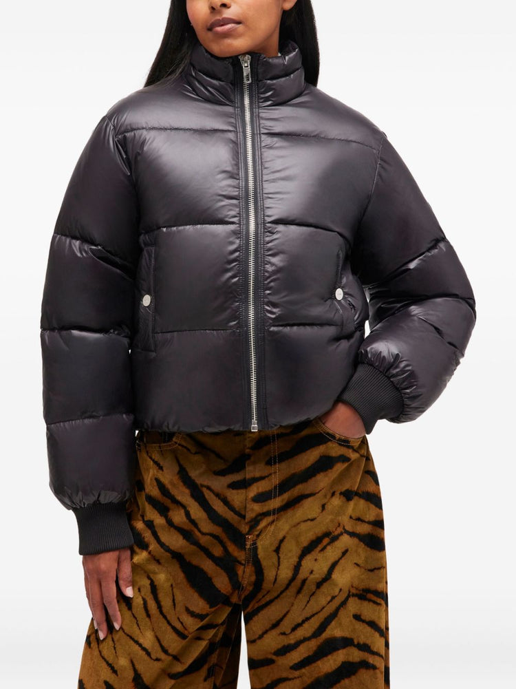 GANNI Coats Black
