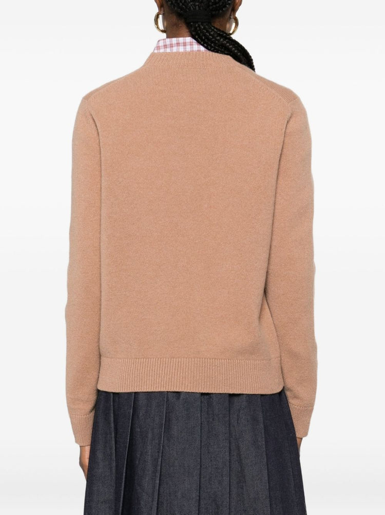 Maison Kitsuné MAISON KITSUNE' Sweaters Camel