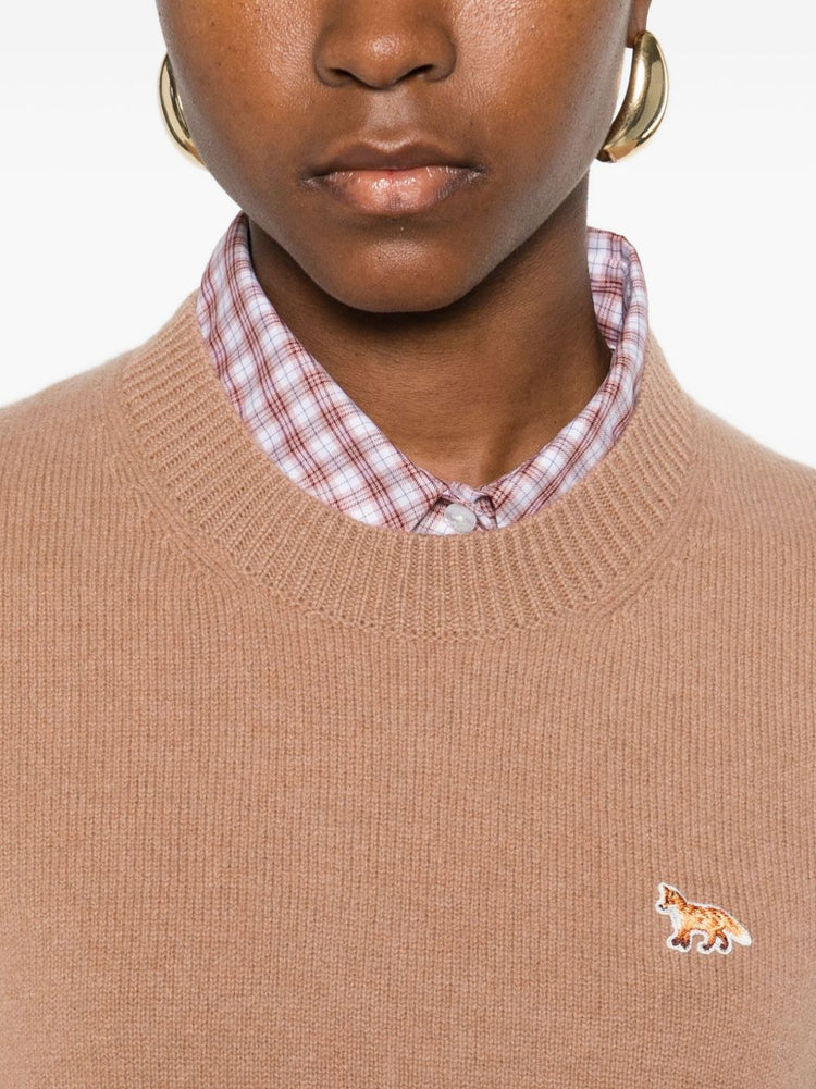 Maison Kitsuné MAISON KITSUNE' Sweaters Camel