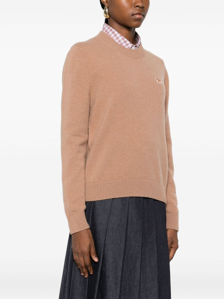Maison Kitsuné MAISON KITSUNE' Sweaters Camel