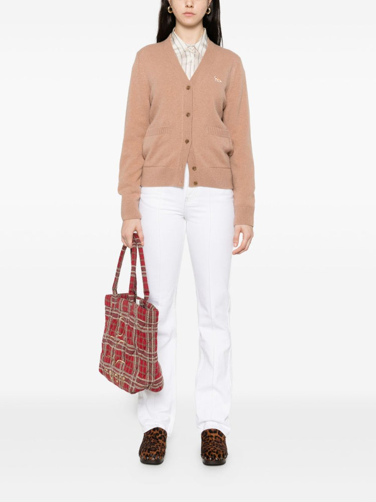 Maison Kitsuné MAISON KITSUNE' Sweaters Camel