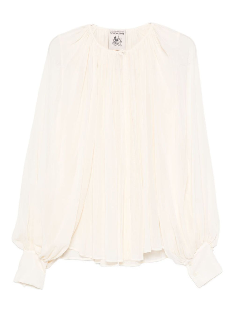 Semicouture Shirts Ivory