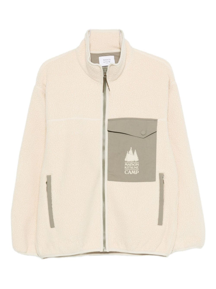 Maison Kitsuné MAISON KITSUNE' Coats Beige