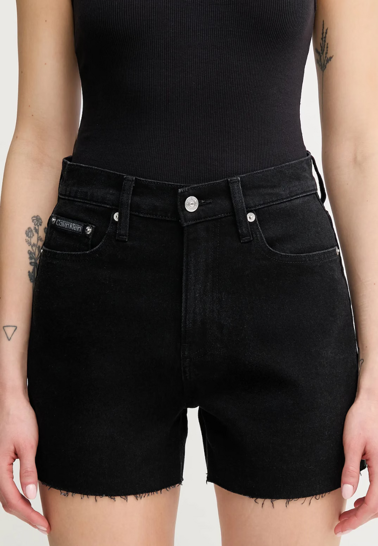 Calvin Klein Jeans - Calvin Klein Leaflets Mom Fit Jeans Women Short