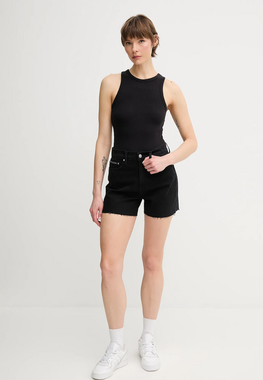 Calvin Klein Jeans - Calvin Klein Leaflets Mom Fit Jeans Women Short