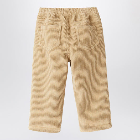 Il Gufo Beige corduroy trousers