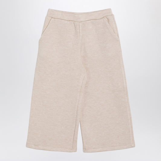 Douuod Beige viscose blend trousers