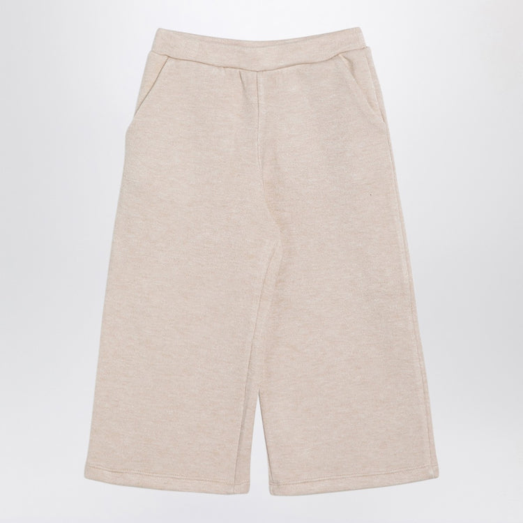 Douuod Beige viscose blend trousers