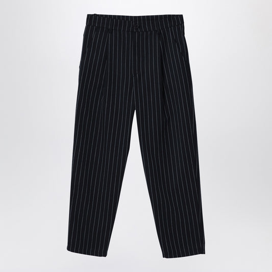 Douuod Navy blue pinstriped trousers