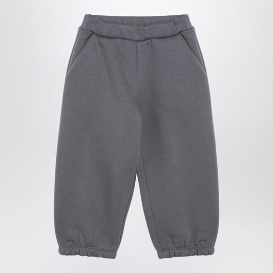 Douuod Grey cotton-blend jogging trousers