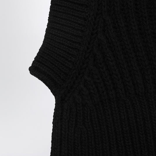 IVY OAK Black wool balaclava