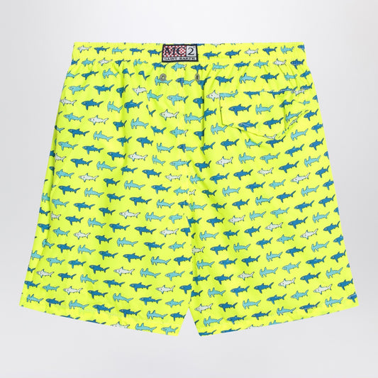 MC2 Saint Barth Jean Lighting swimsuit with sharks