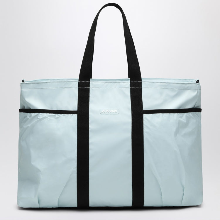 K-Way Saint Malo beach bag light blue