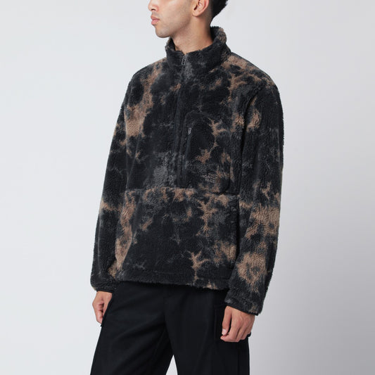 The North Face Extreme pullover fleece with faded effect print