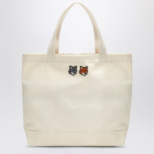 Maison Kitsuné Double Bold Fox Head medium tote bag