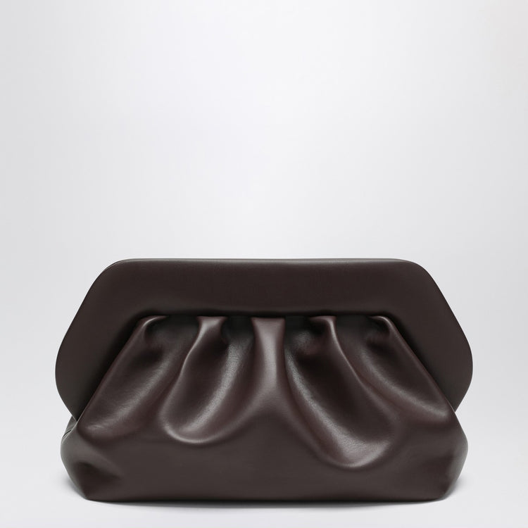 THEMOIRè Medium Bios clutch ebony