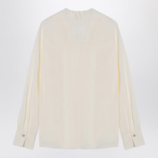 Vince Ivory silk shirt
