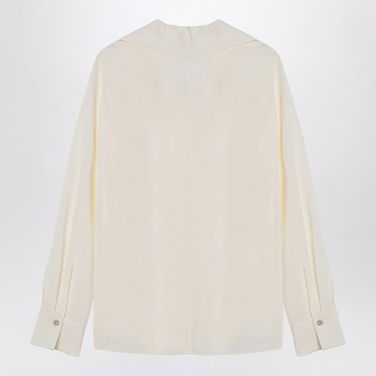 Vince Ivory silk shirt